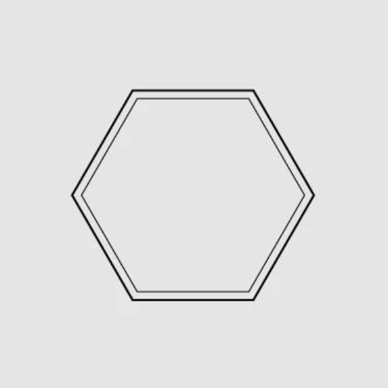 Octagon window shape icon