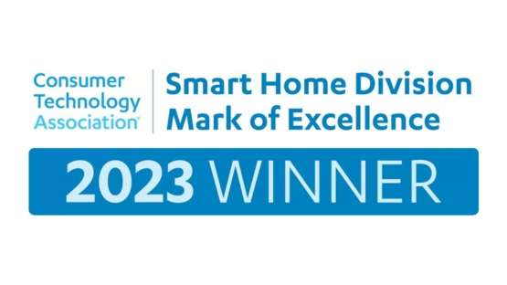 Consumer-technology-association-smart-home-division-mark-of-excellence award 2023