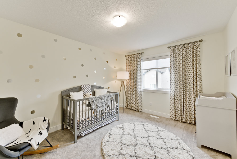 Cardiff ‘B’ Showhome interior design and staging nursery