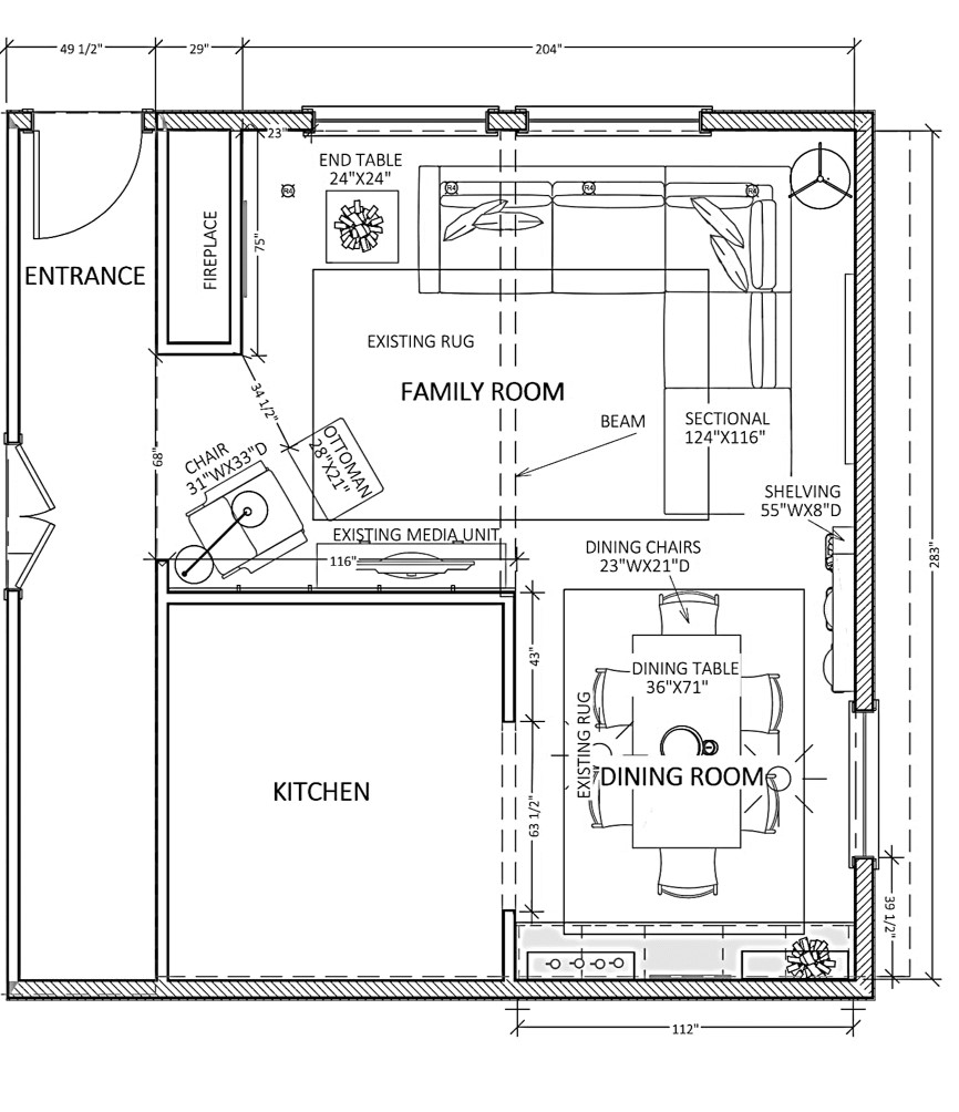 living room floor plan