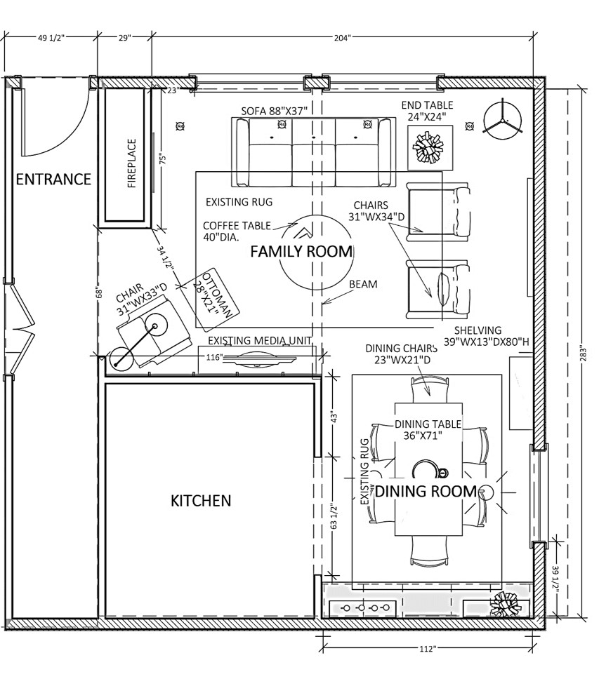 living room floor plan