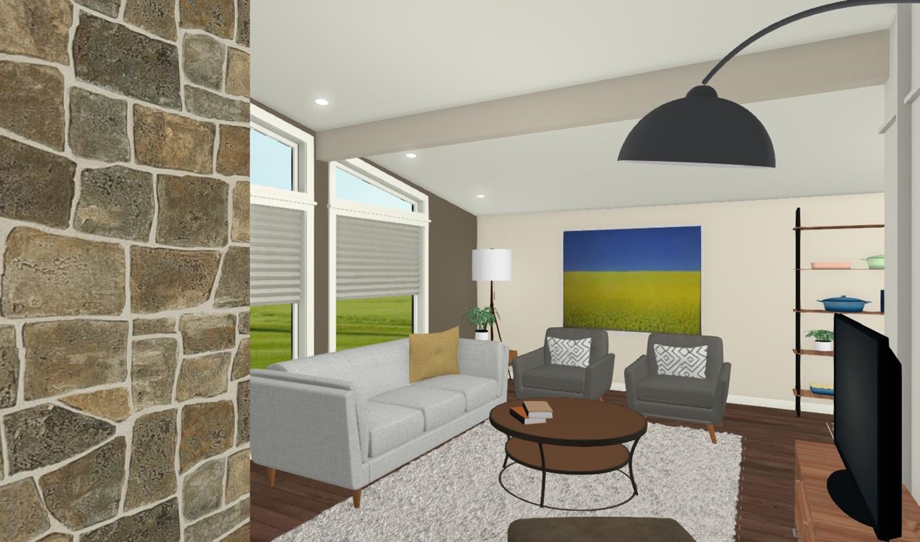 living room 3d design